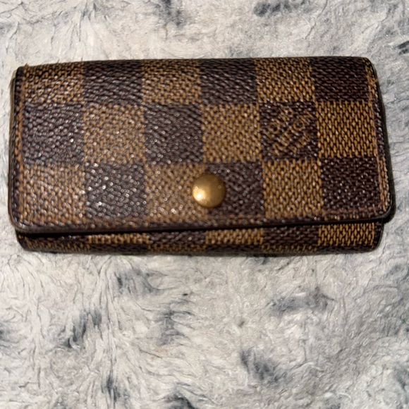 Men’s Or Women’s Louis Vuitton Damier Ebene Key holder& more! Vintage but 7.9/10 - Picture 3 of 12